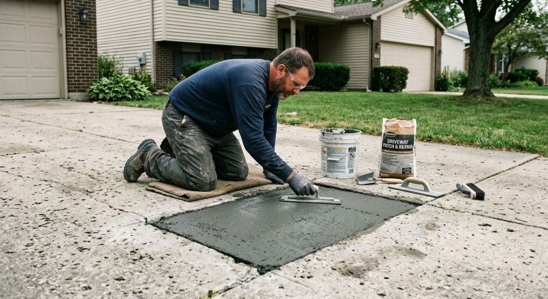 Driveway Spalling Repair in Corpus Christi, TX