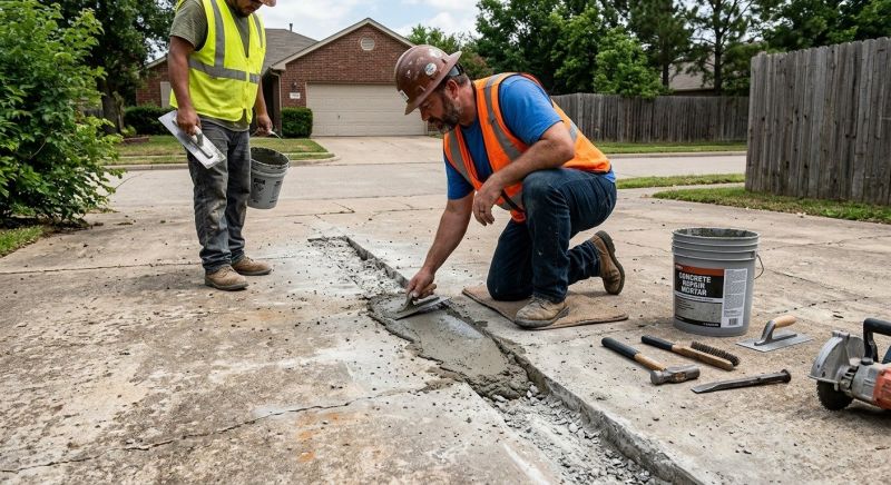 Concrete Spalling Repair in Corpus Christi, TX