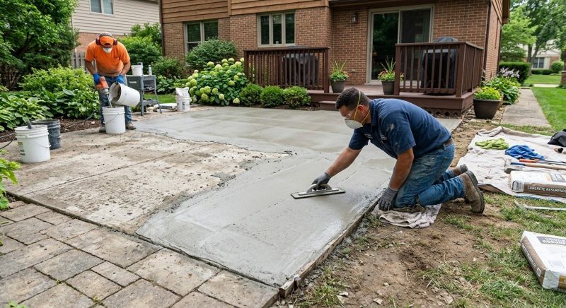 Patio Resurfacing in Miami Dade County, FL